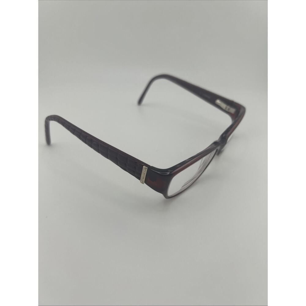Ellen Tracy Salzburg Wine Horn 50-15-130 Red Full Rim Eyeglasses Frames